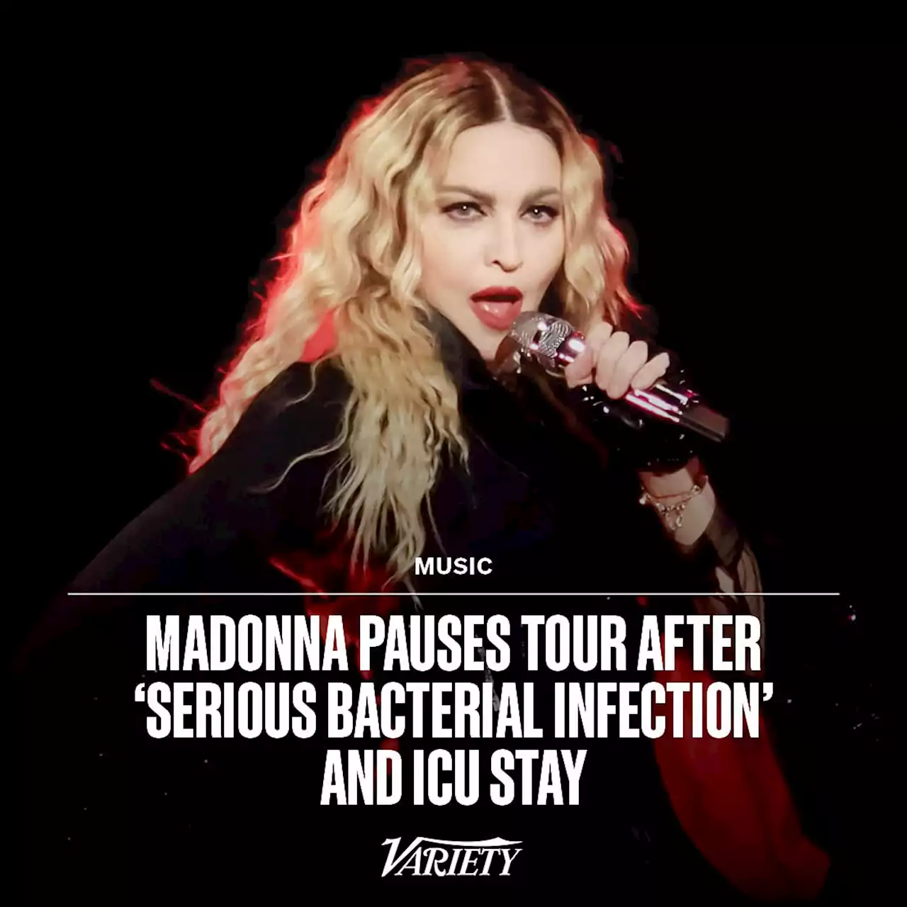 Madonna Postpones ‘Celebration’ Tour After ‘Serious Bacterial Infection’ and ICU Stay