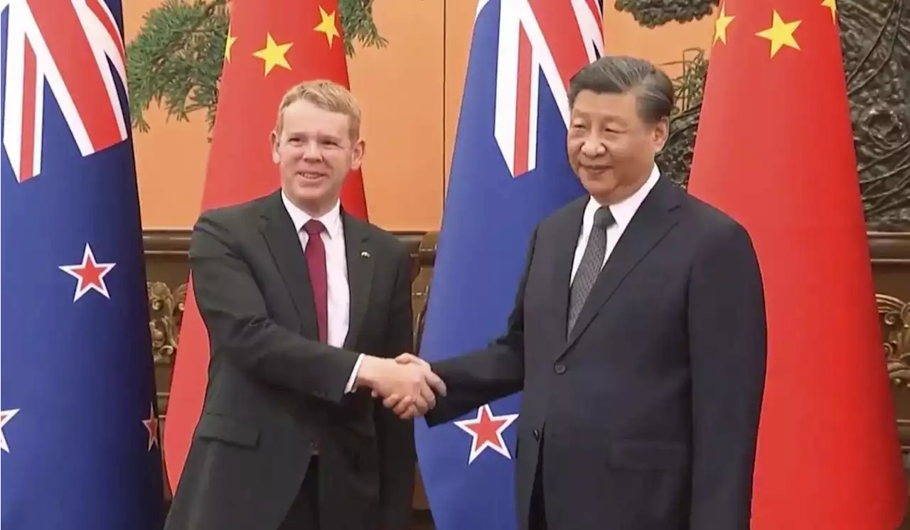 New Zealand Prime Minister Hipkins visits China to boost economic ties