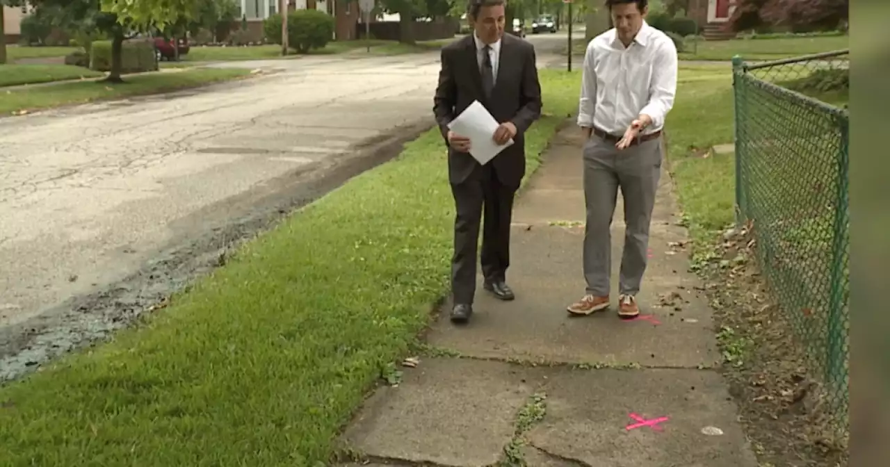 Cleveland's 50/50 sidewalk replacement program delays frustrate homeowners