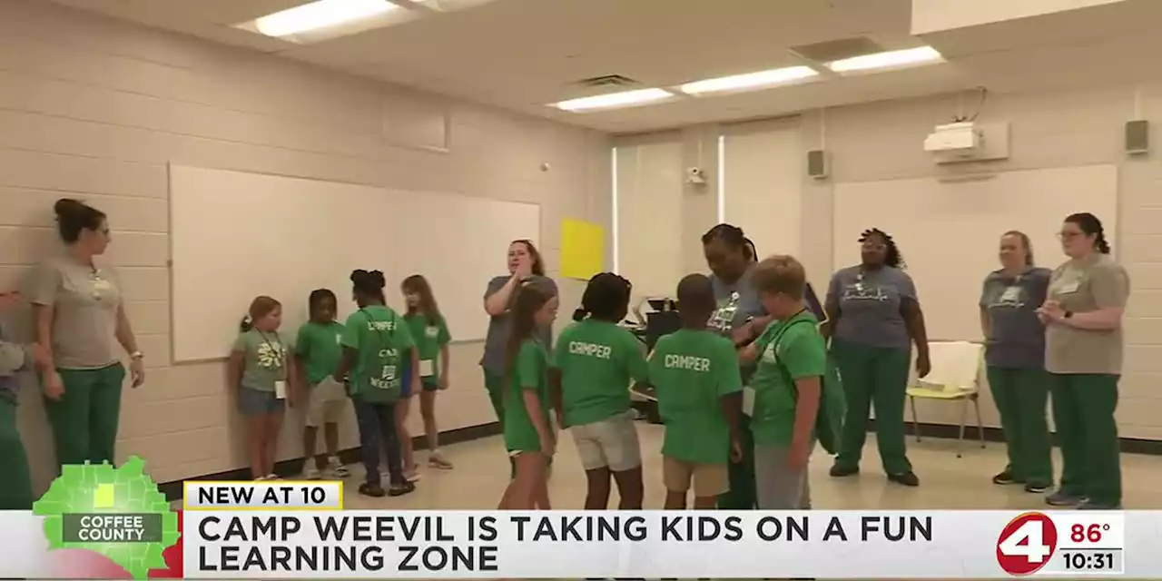 Camp Weevil in full effect for the kids this summer