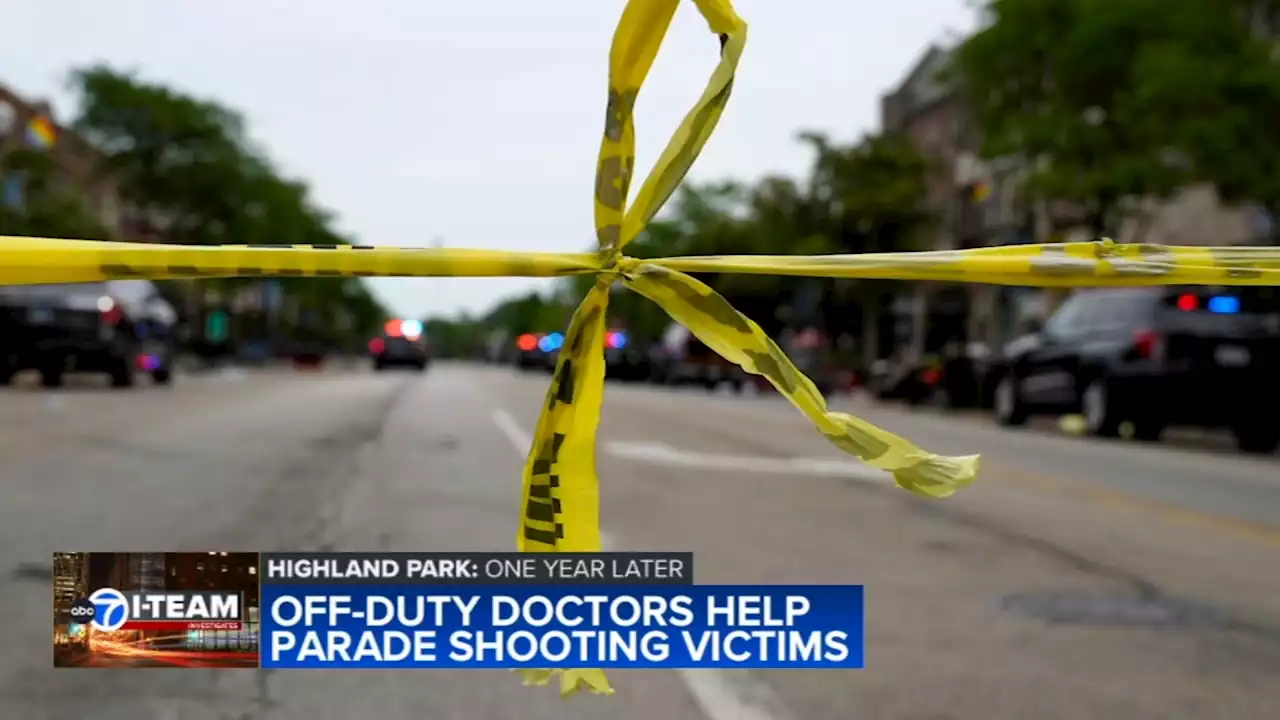 Before first responders got to Highland Park mass shooting, off-duty doctors helped save neighbors