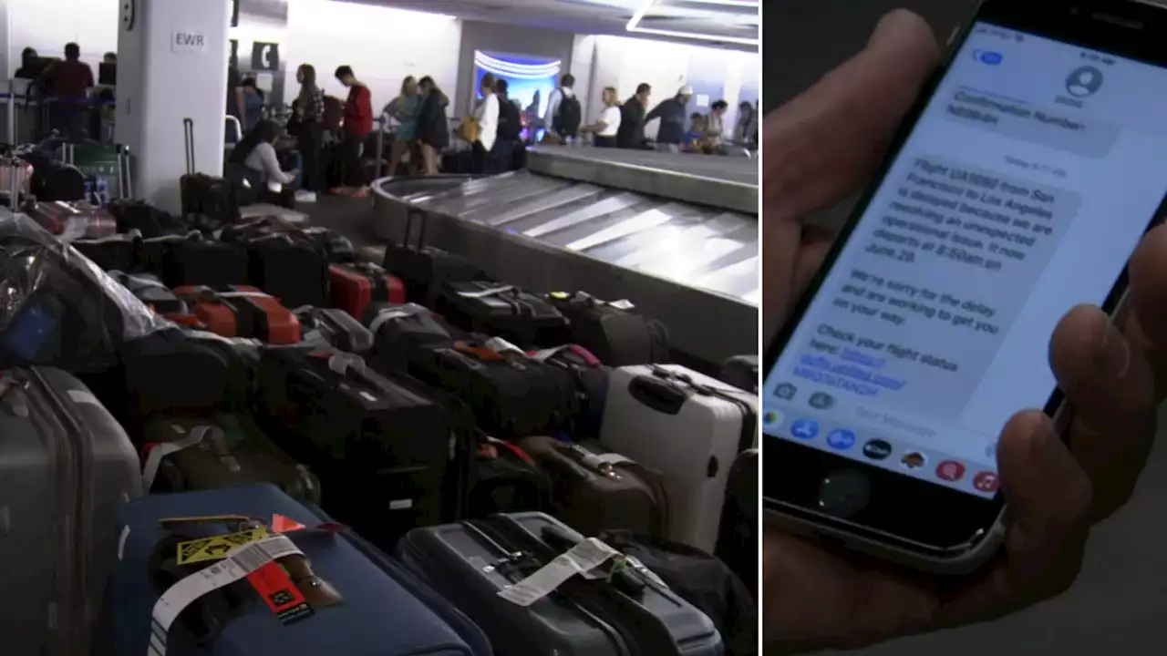 Travelers spend days at SFO, lose luggage amid mass United Airlines delays and cancellations