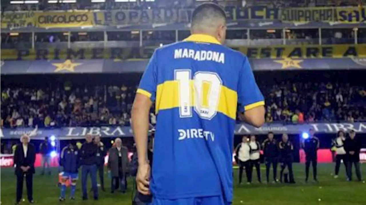 Riquelme: 'Maradona tenía que estar de alguna manera en mi despedida'