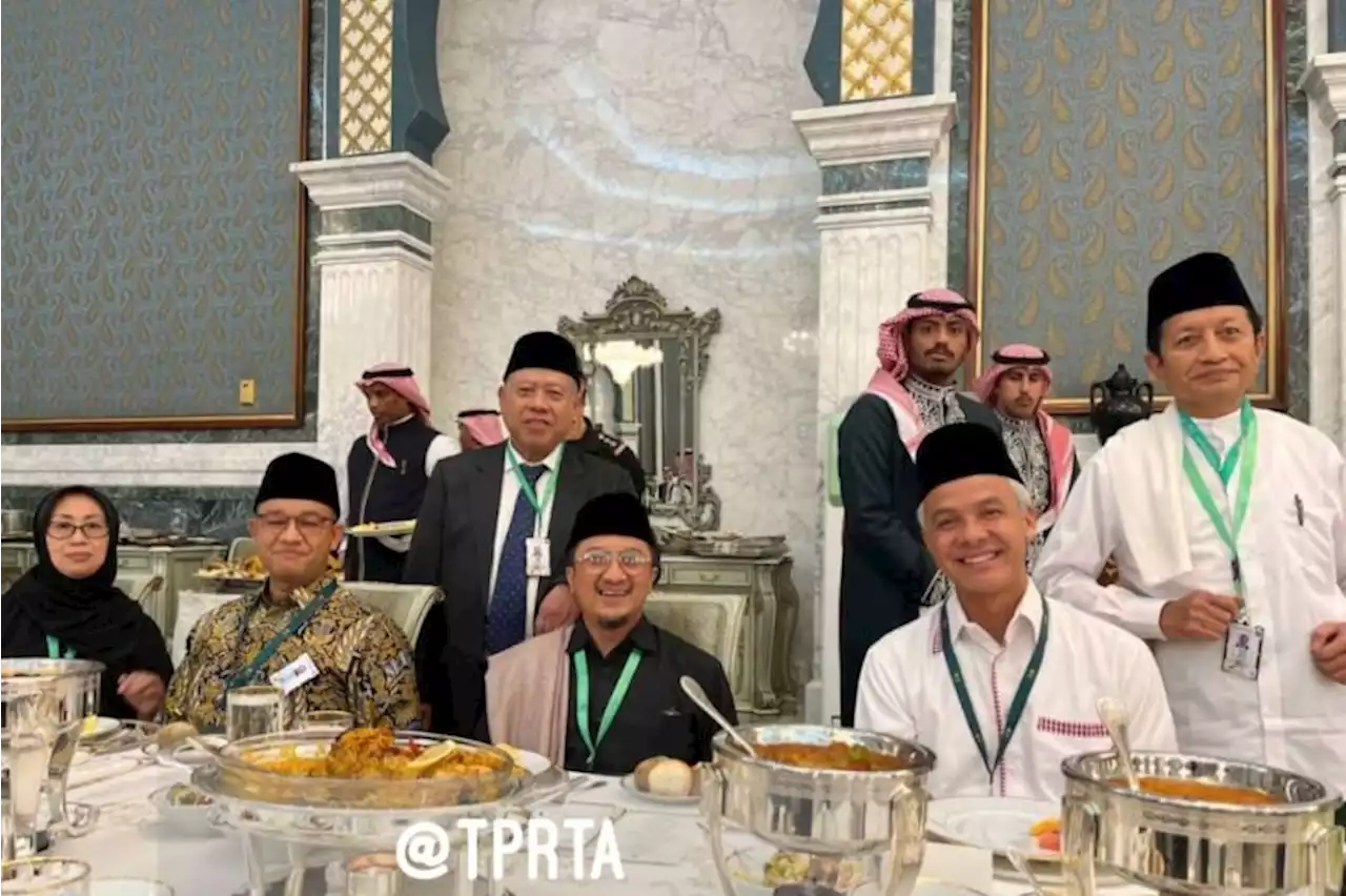 Pertemuan Anies-Ganjar di Makkah bawa momen kesejukan