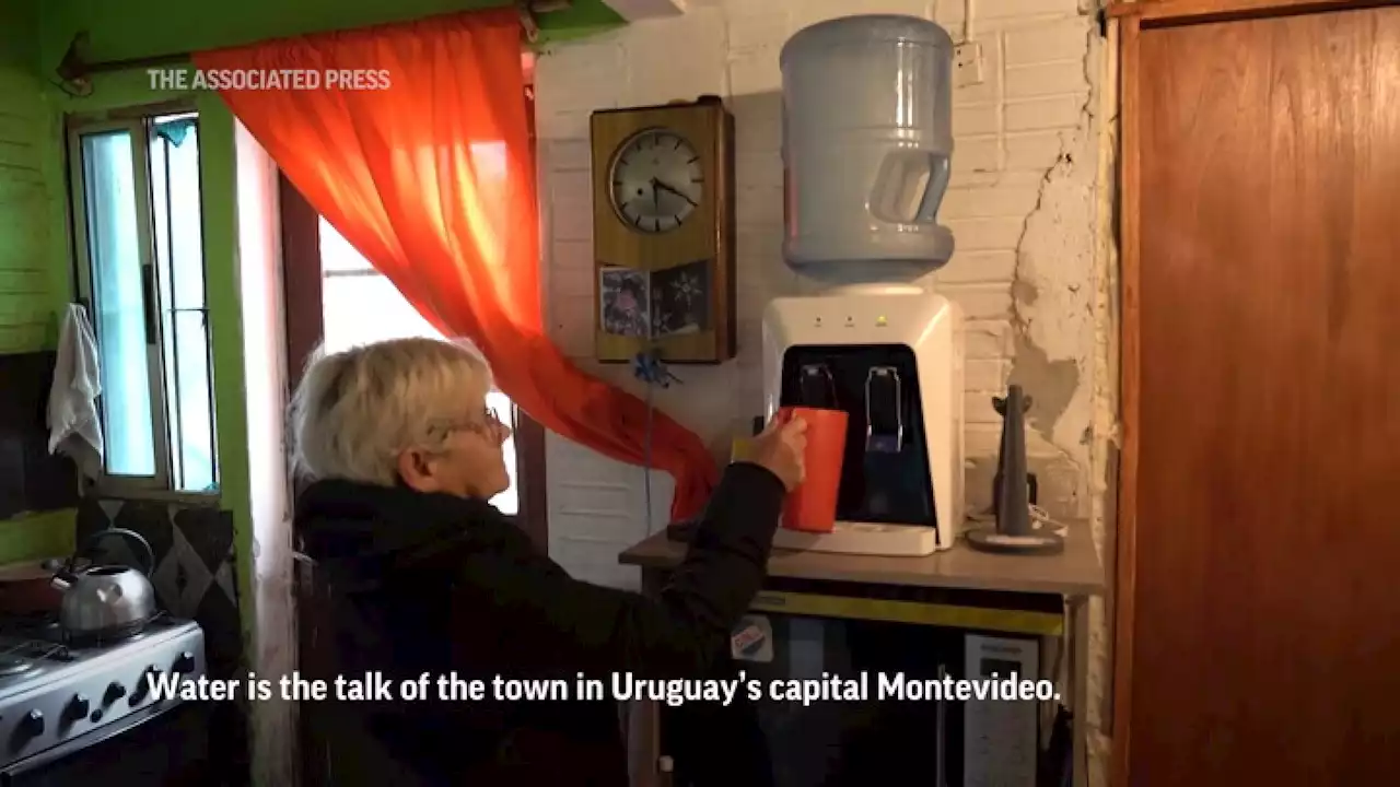 In Uruguay's capital, salty water coming out of taps exasperates residents