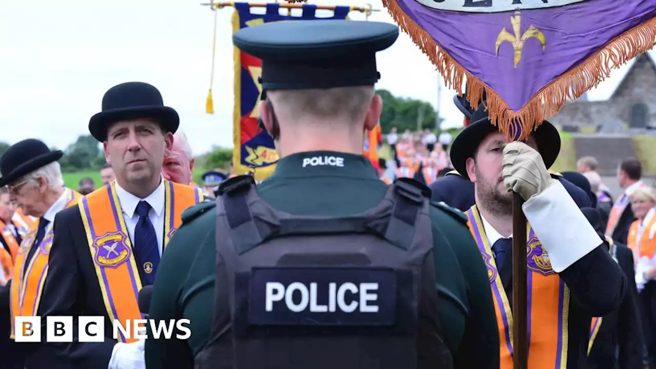 Orange Order parade to mark 25 years since Drumcree is curtailed