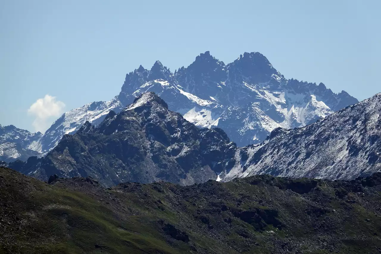 Mountains frozen for thousands of years are collapsing as global temperatures rise