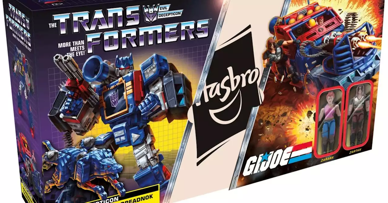 Hasbro Unveils Transformers x G.I. Joe Set with Soundwave/Zartan