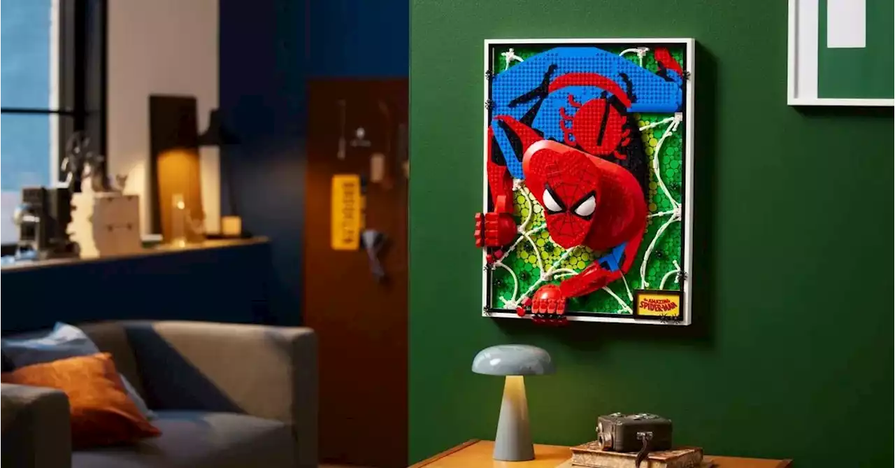 The Amazing Spider-Man Comes to Life with LEGO's New Art Set