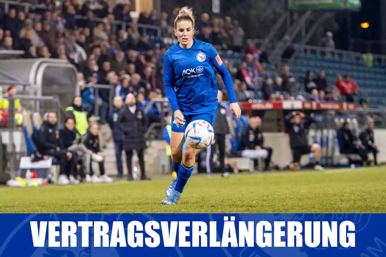 Jennifer Cramer hat ihren Vertrag beim 1. FFC Turbine Potsdam verlängert - 1. FFC Turbine Potsdam