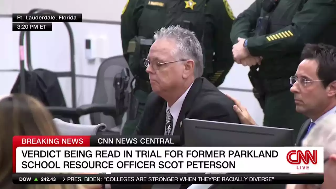 Parkland school resource officer who stayed outside during mass shooting found not guilty | CNN