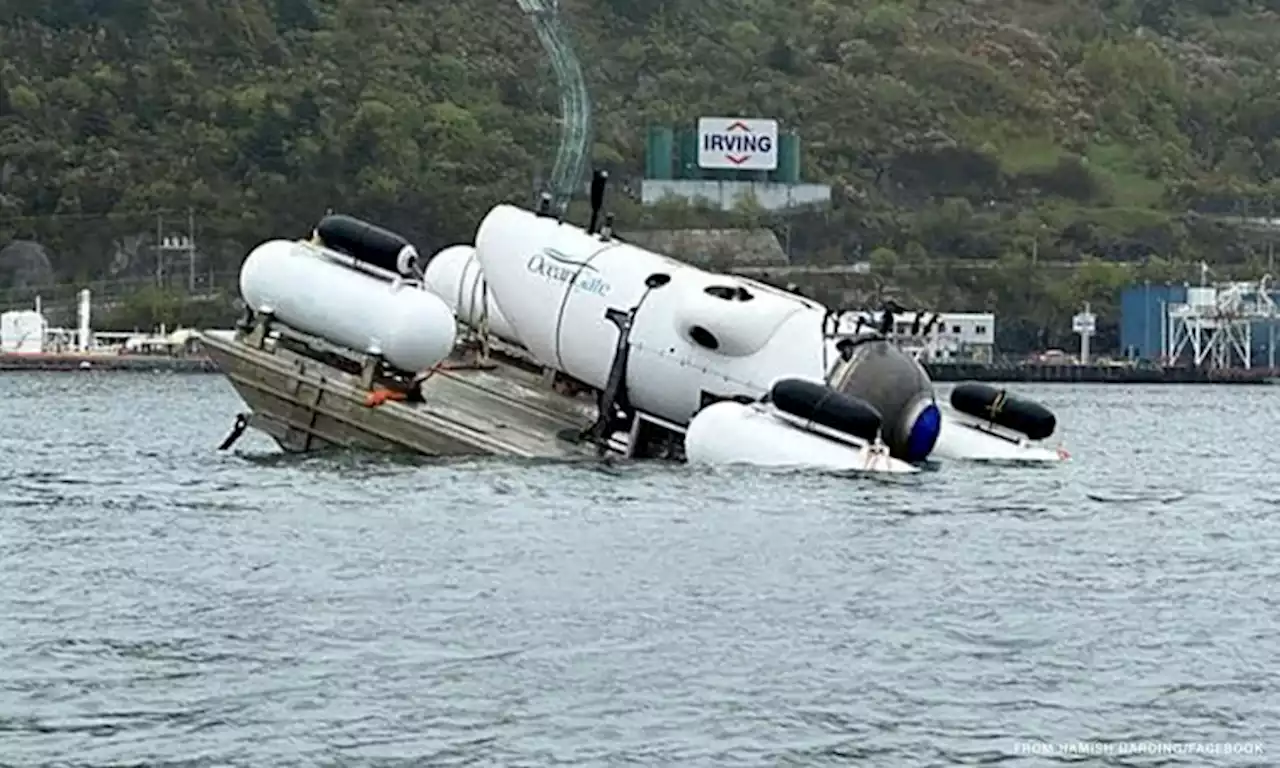 ‘Presumed human remains’ found in debris field of doomed Titan submersible, US Coast Guard says