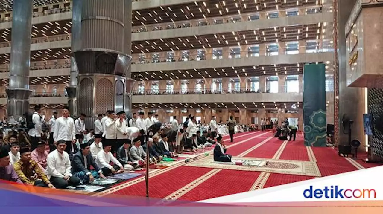 Wapres Ma'ruf Amin Salat Idul Adha di Masjid Istiqlal