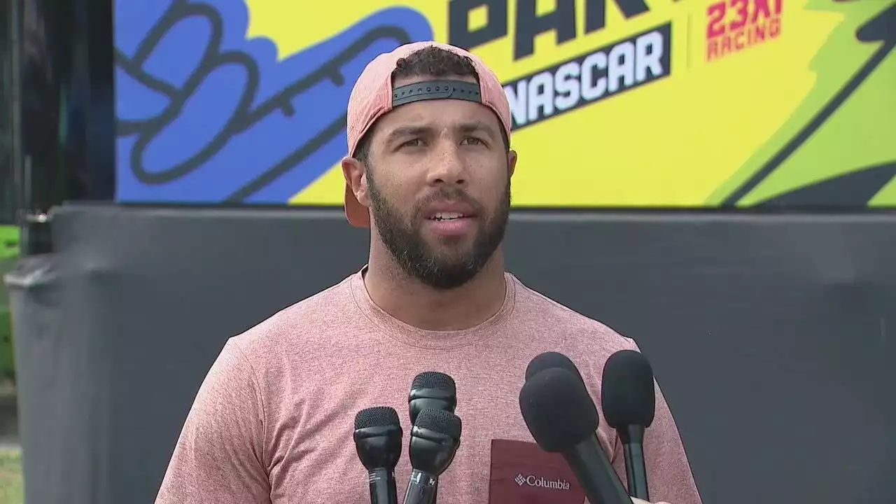 NASCAR's Bubba Wallace throws Chicago block party ahead of street race