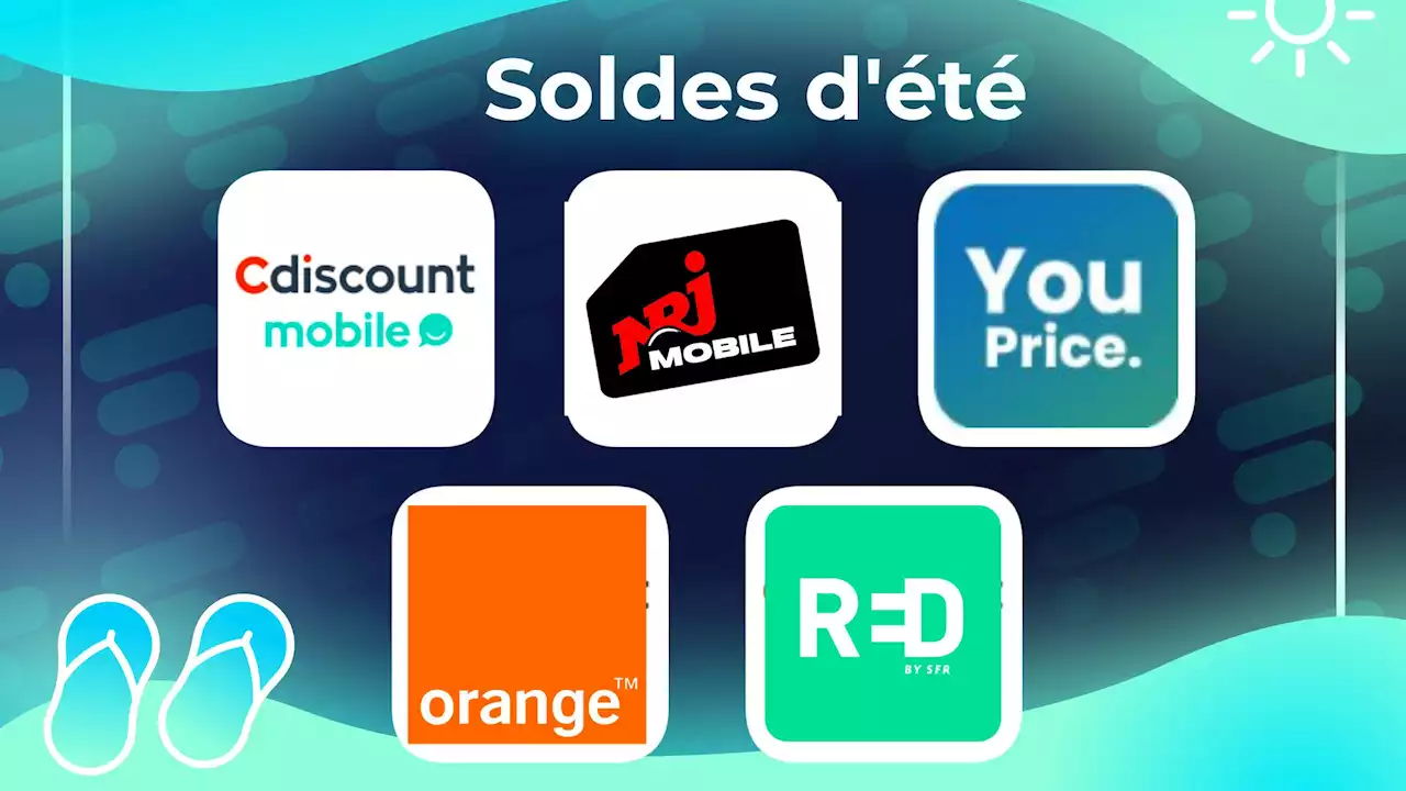 Forfaits mobile : notre sélection des meilleures offres pendant les soldes d'été