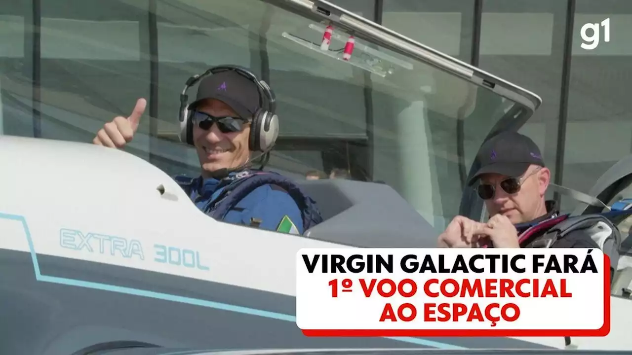 Virgin Galactic deve fazer nesta quinta seu 1º voo comercial ao espaço; conheça a missão