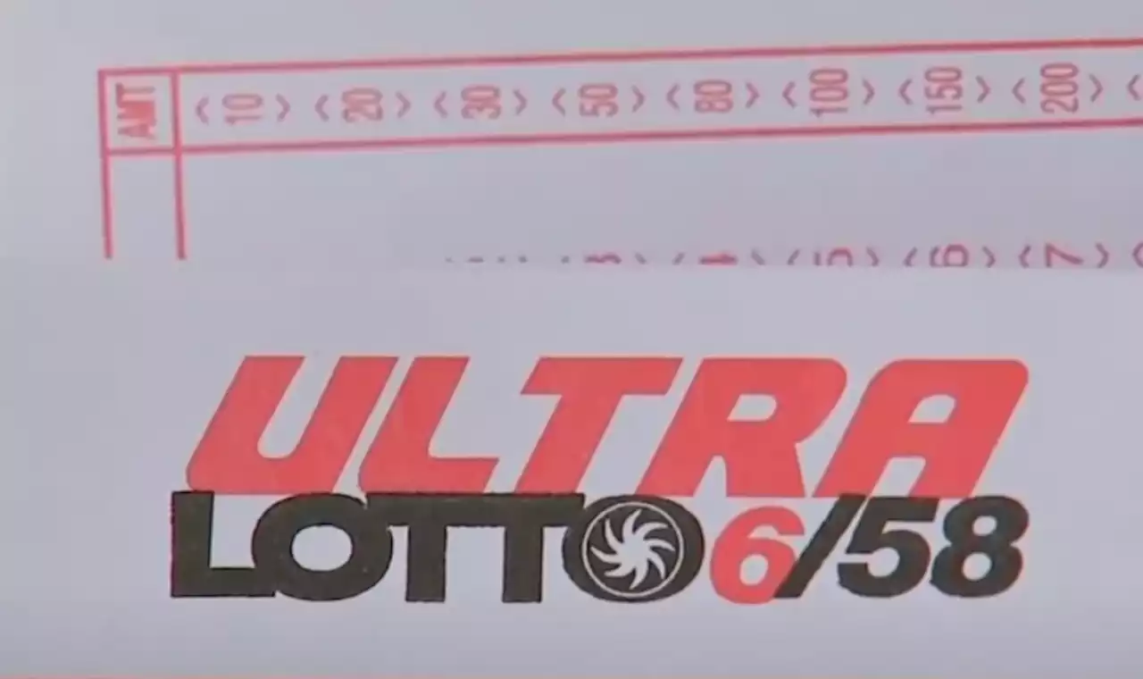 What’s the biggest jackpot prize won for PCSO’s Ultra Lotto 6/58?