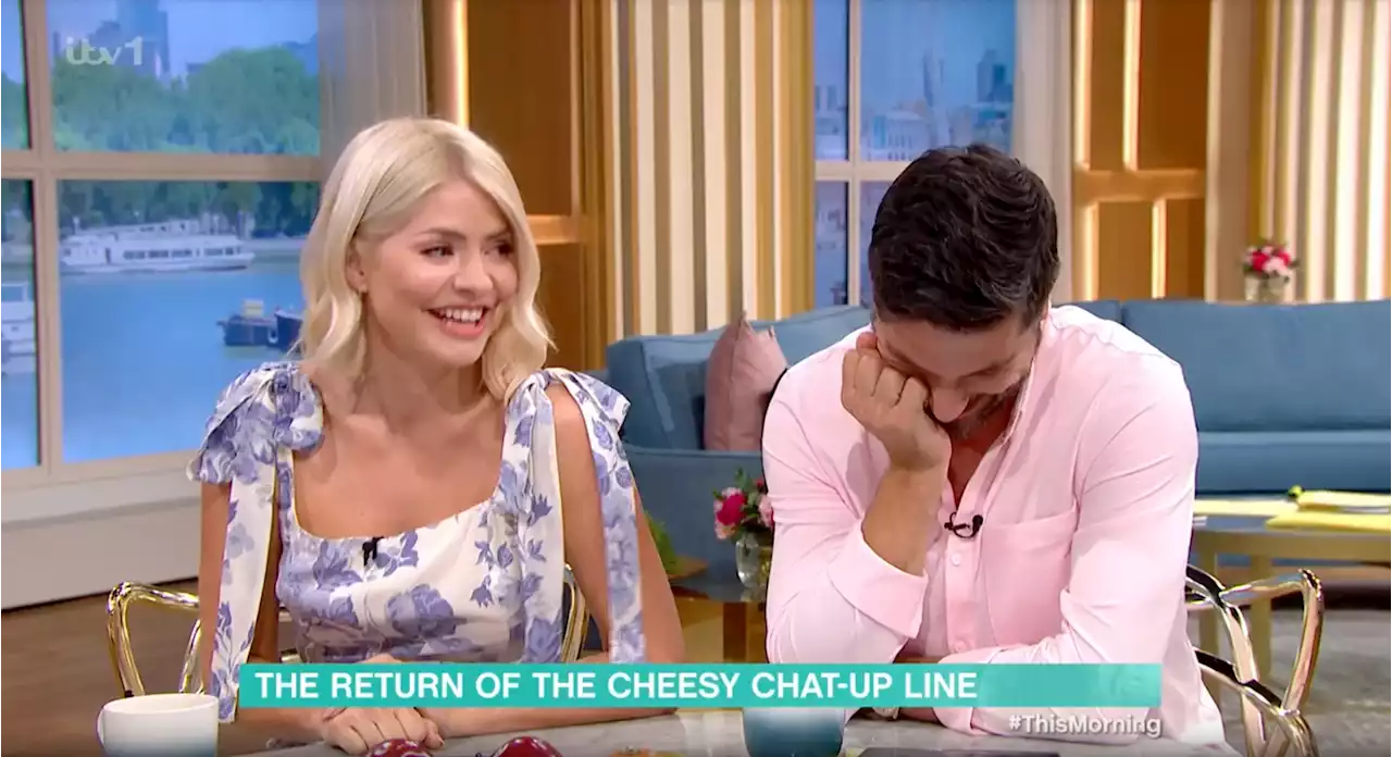 Holly Willoughby Left Red Faced After Co-Host Quizzes Her On Husband’s Saucy Pick-Up Line