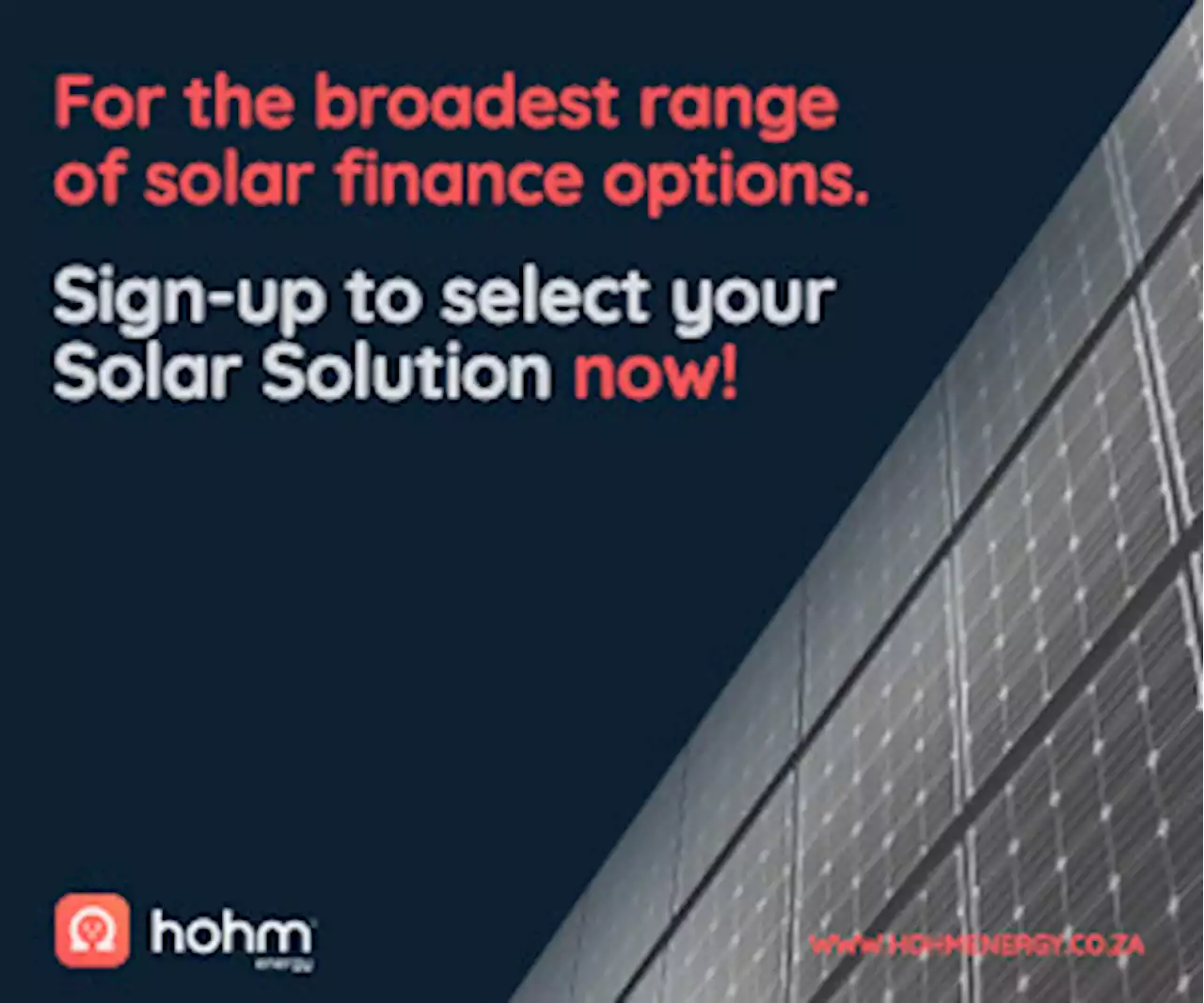 Hohm Energy South Africa | Switch To Solar Power Fast