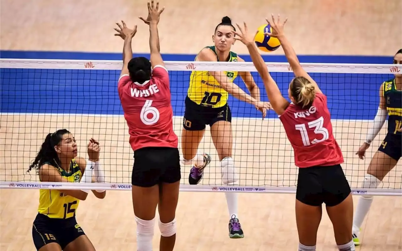 Seleção feminina de vôlei oscila muito e perde do Canadá na Liga das Nações | Esporte | O Dia