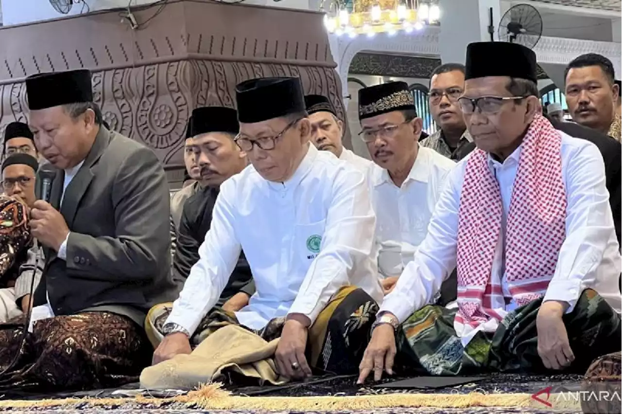 Pesan Mahfud MD saat Jadi Khatib Salat Iduladha di MAJT