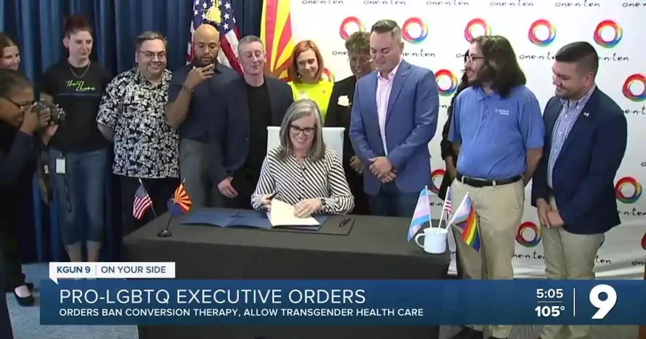 Gov. Hobbs signs executive actions to ban 'conversion therapy,' allow transgender health care