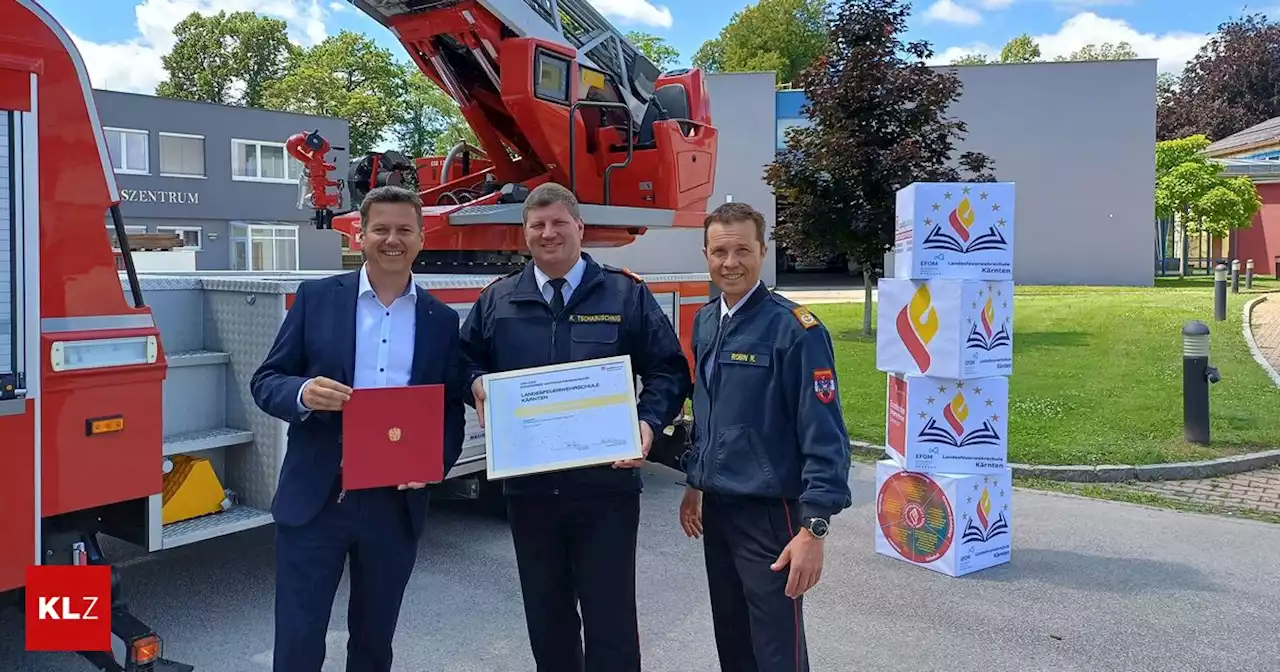 Für Unternehmensqualität: Landesfeuerwehrschule Kärnten gewinnt Staatspreis