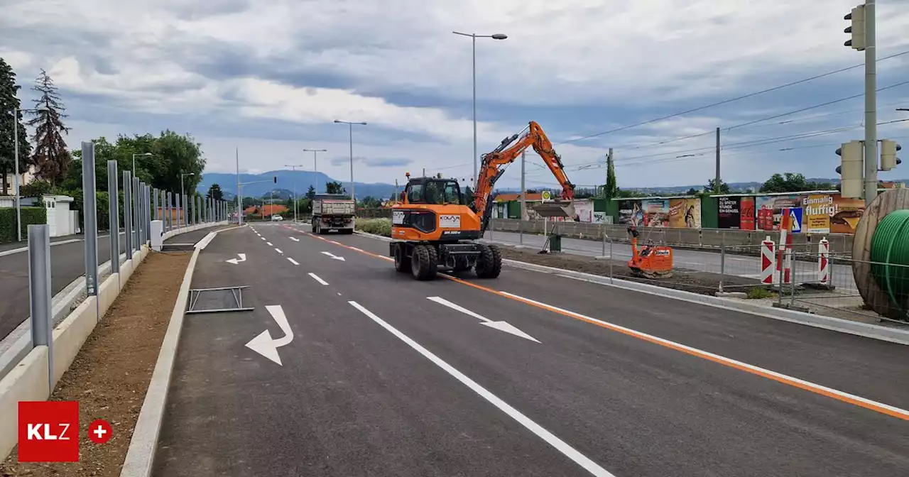 Triester Straße in Graz - Zweigleisiger Ausbau von Tramlinie: Ab Freitag geht es ans Eingemachte