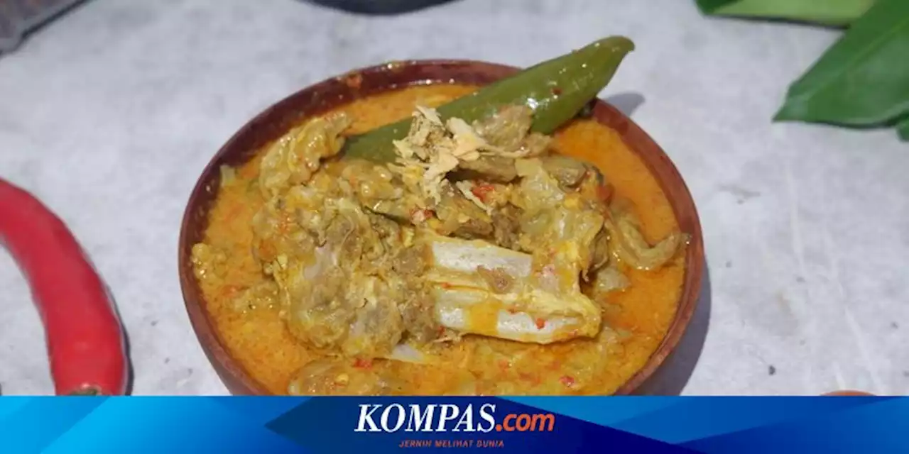 Resep Gulai Kambing Empuk dan Gurih, Pakai Daging dan Jeroannya