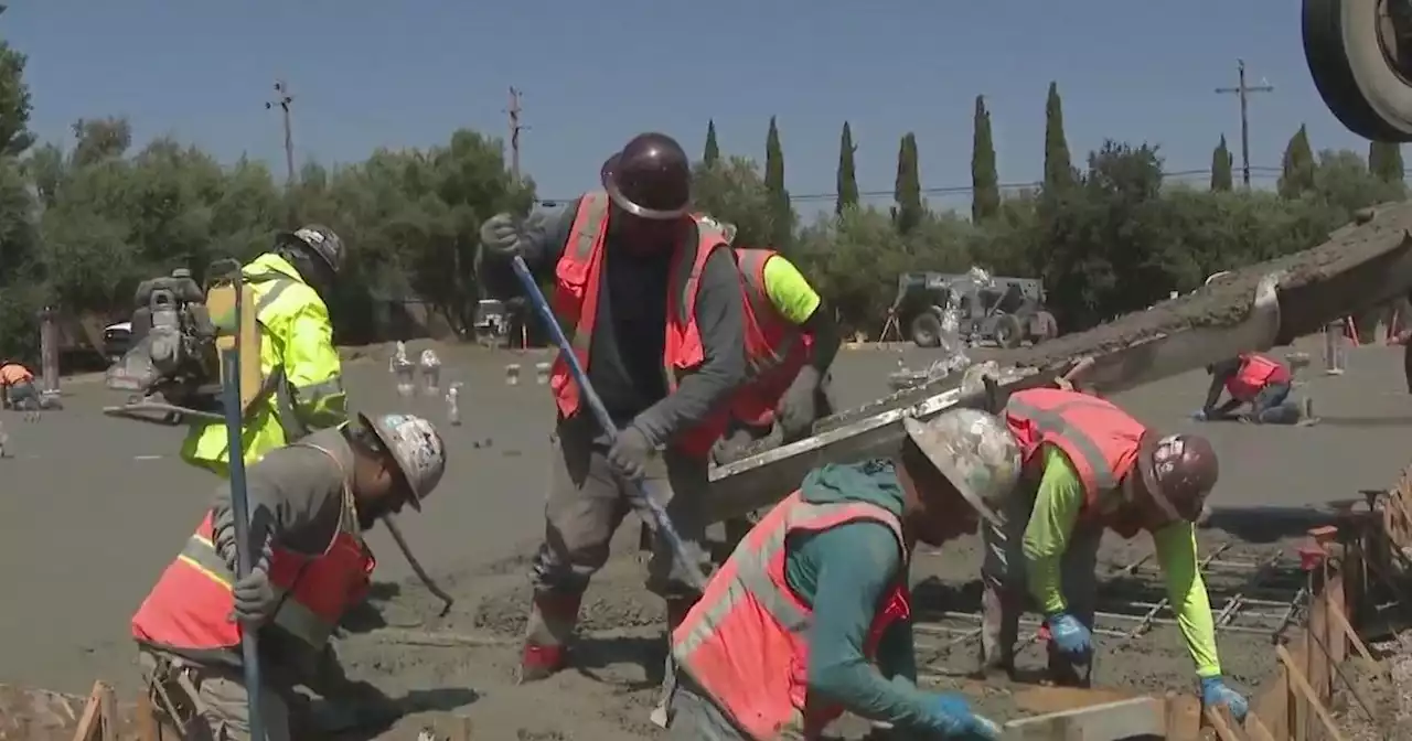 'The Big Pour' lays foundation for new water treatment plant in Saint Helena