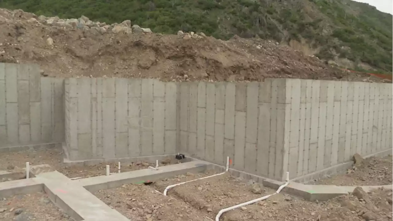 Developer talks through mechanics necessary to build houses on steep Utah hillsides