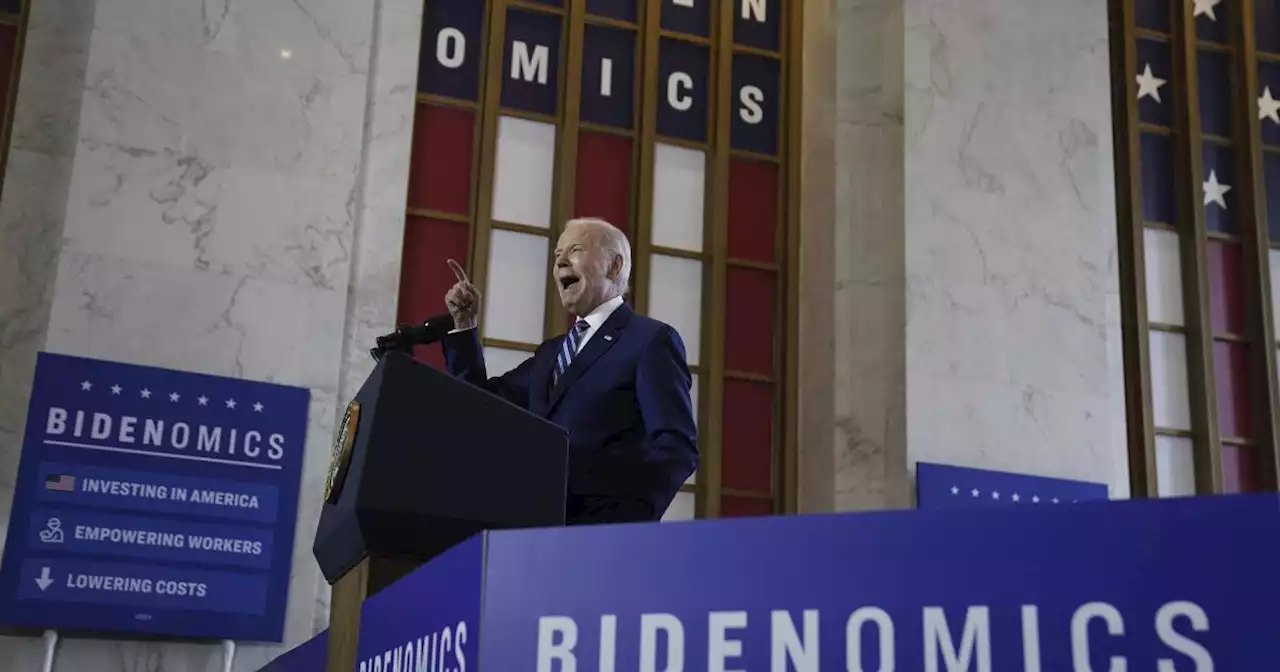 Biden leans into 'Bidenomics' to boost his economic message ahead of 2024