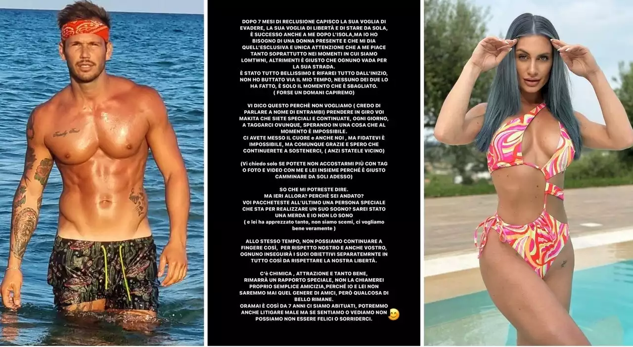 Nikita Pelizon, Matteo Diamante si sfoga: «Rapporto speciale, ma ho bisogno dell'esclusività»