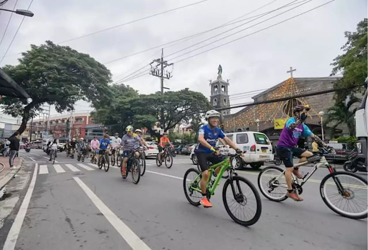 Marikina LGU conducts bike tour simulation for Palarong Pambansa 2023