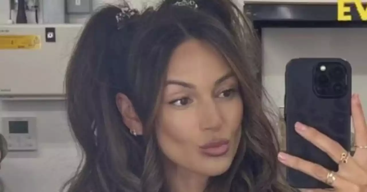 Michelle Keegan says 'look who's back' as she stuns in ab-baring snap