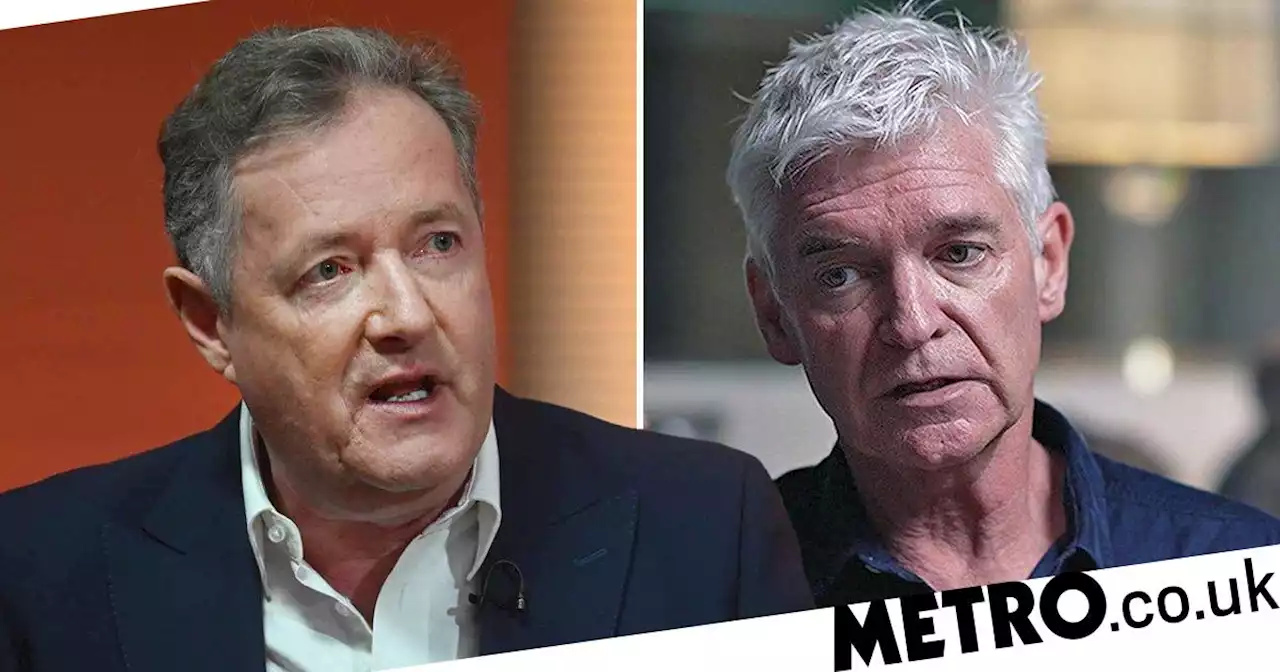 Piers Morgan claims Phillip Schofield is 'struggling'