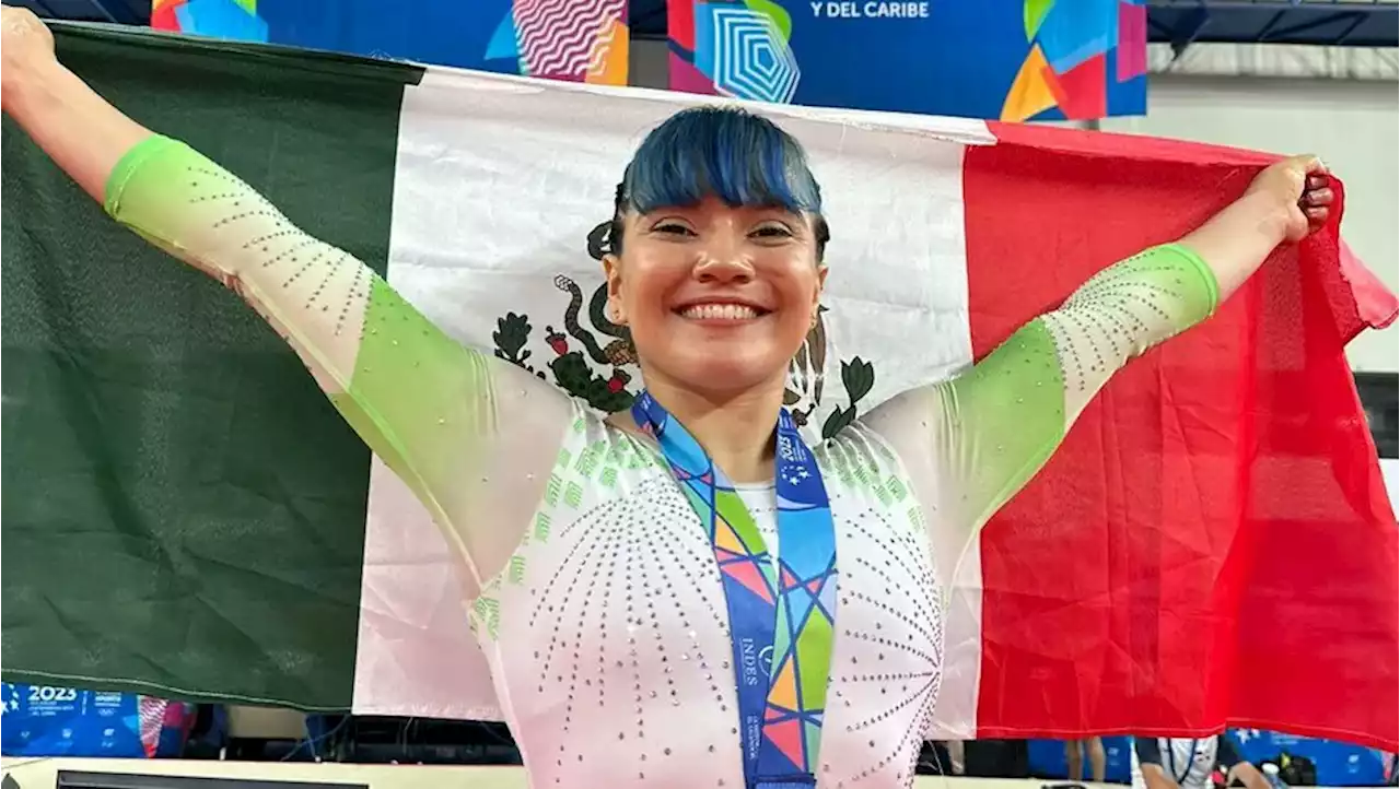 Alexa Moreno gana cinco medallas en los Juegos Centroamericanos 2023