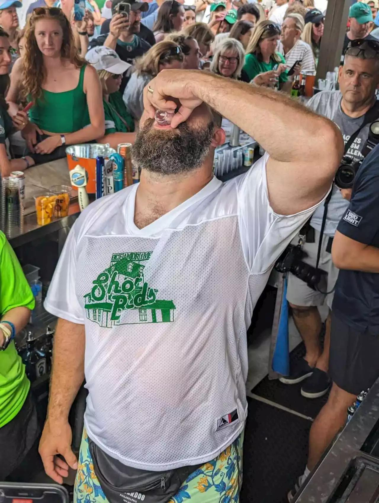 Watch the Jason Kelce Beach Bash in support of the Eagles Autism Foundation