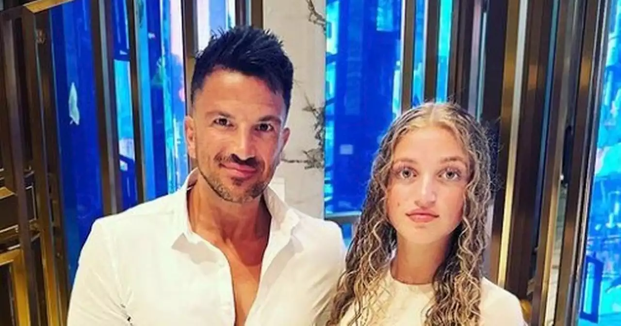 Peter Andre wishes 'moody' daughter a happy 16th birthday