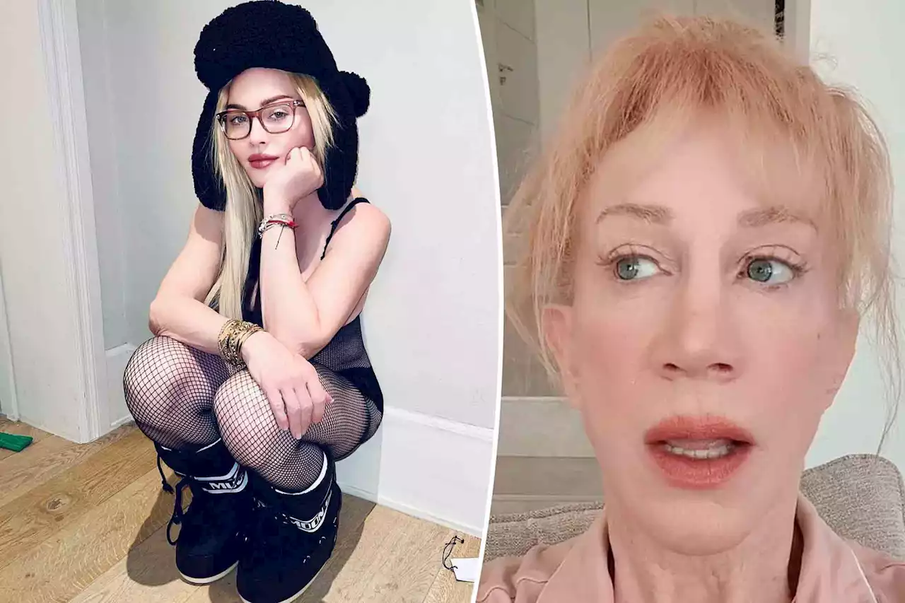 Kathy Griffin blasts trolls ‘making fun’ of Madonna’s hospitalization, blames ‘ageism and misogyny’