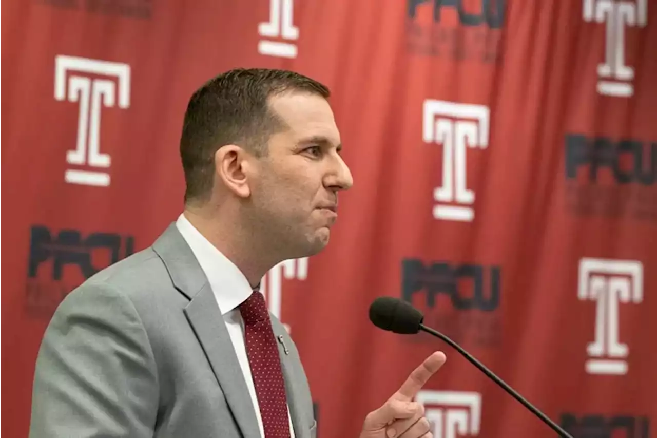 Adam Fisher talks about enjoying the ‘pressure’ of returning Temple to basketball prominence