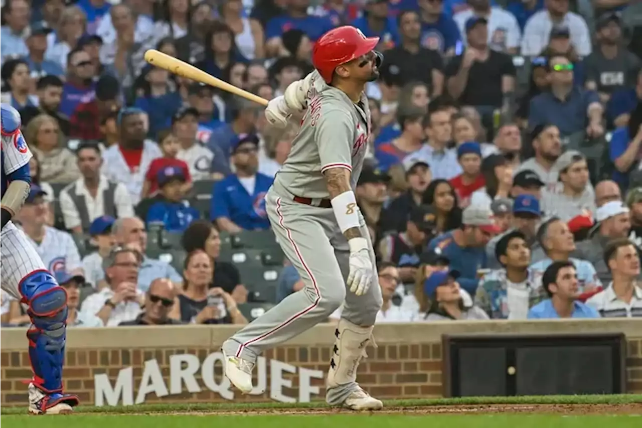 Nick Castellanos leads the way as the Phillies beat Cubs again, 8-5