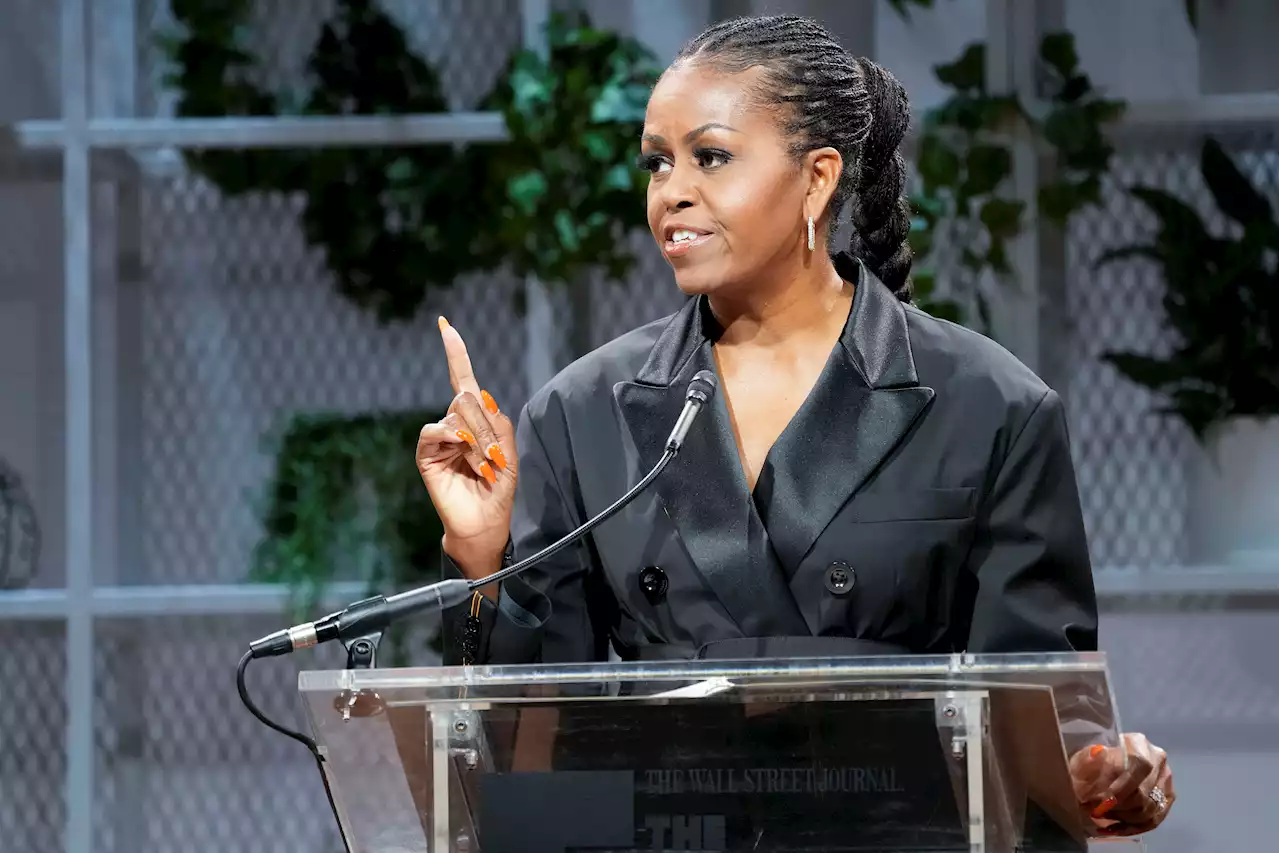 Michelle Obama speaks about how affirmative action personally affected her college life