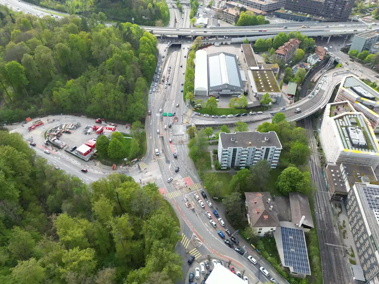 A12 / Anschluss Bümpliz BE: Sperrung und Umleitung für Belagsarbeiten