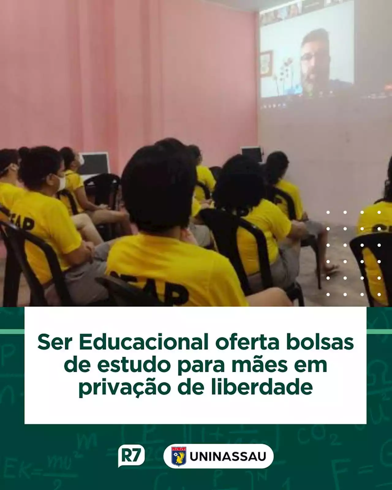 Ser Educacional oferta bolsas de estudo para mães em privação de liberdade