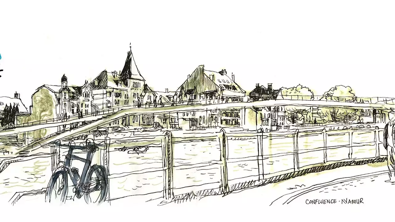 Les 'urban sketchers' vont croquer Namur les 8 et 9 juillet