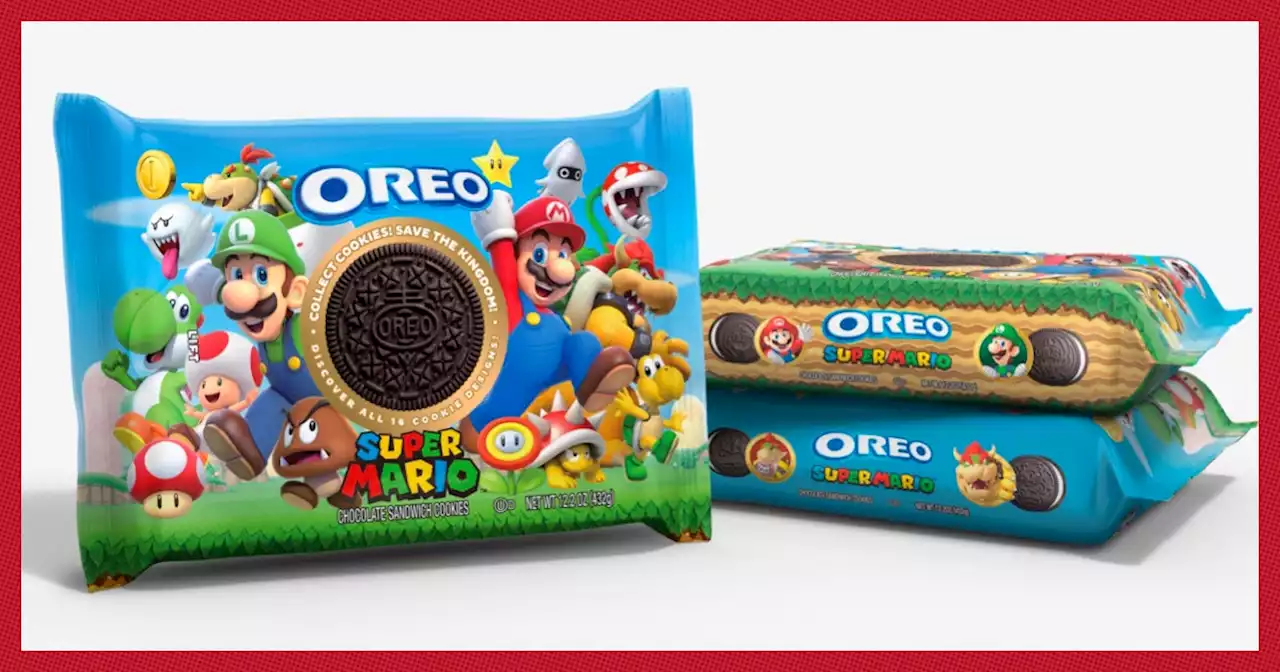 OREO and Super Mario Teamed Up For The Coolest Limited-Edition Cookies Ever