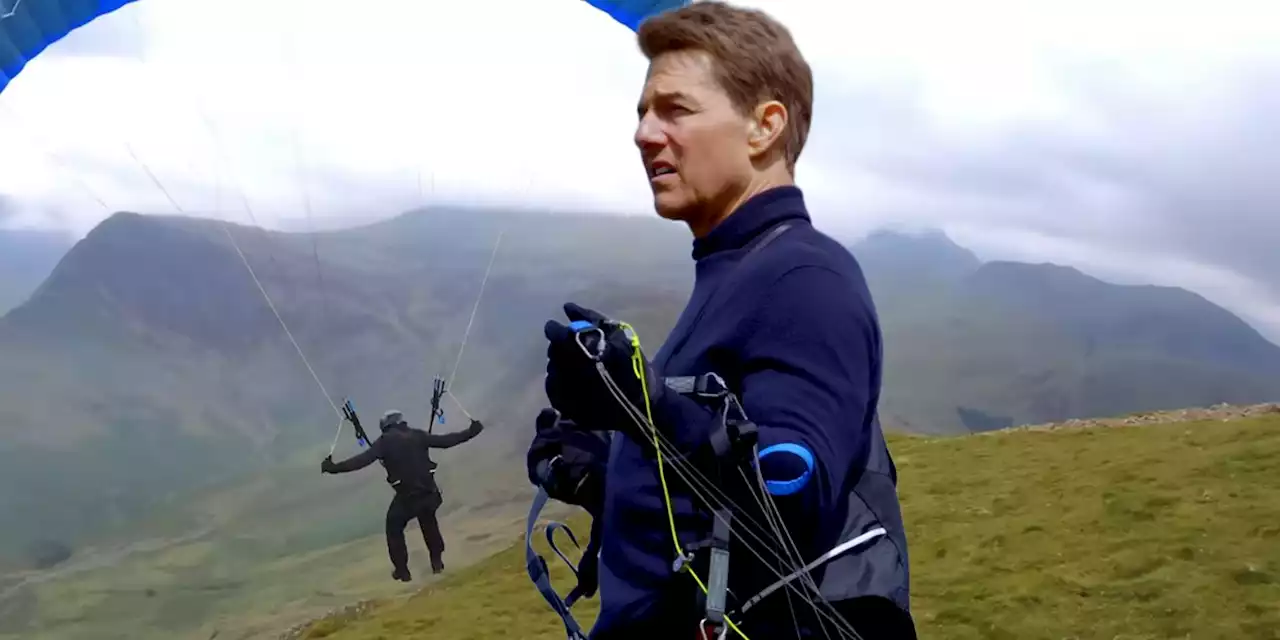 Watch Tom Cruise Do Stomach-Churning Mid-Air Spins In New Mission: Impossible 7 Stunt Footage