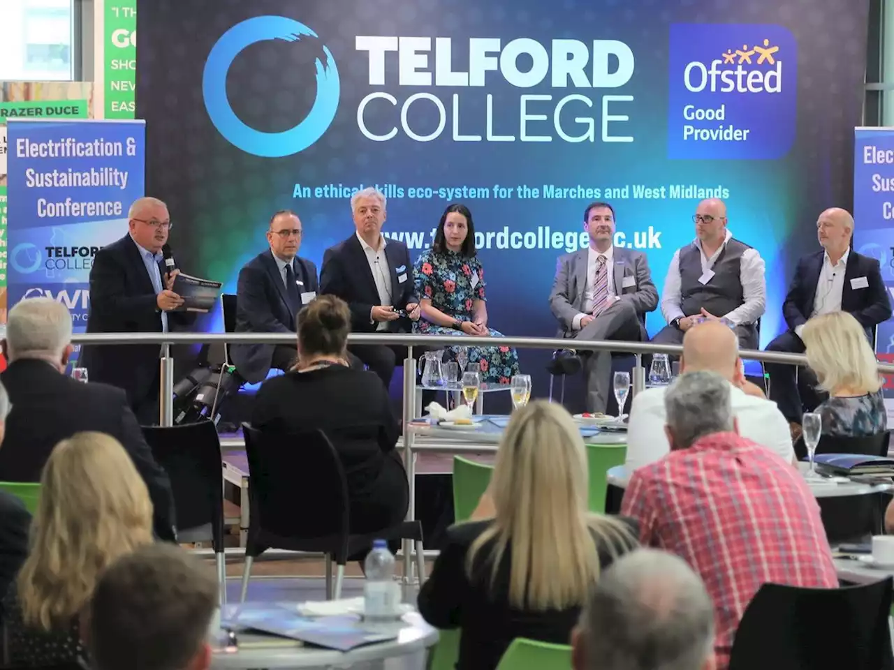 Shropshire businesses focus on electrification and sustainability at Telford event