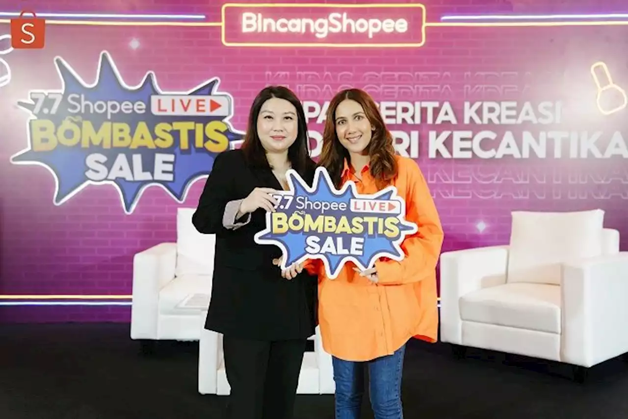 Serunya Cerita Kreasi Industri Kecantikan bersama Suhay Salim di 7.7 Shopee Live Bombastis Sale